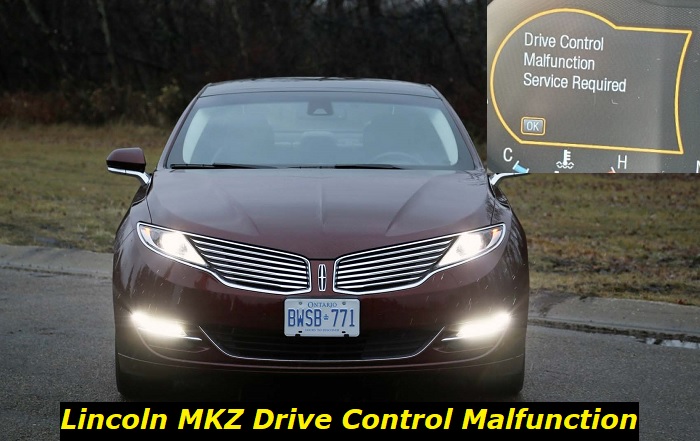 lincoln mkz drive control error
